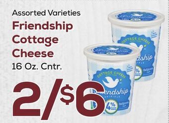 DeCicco & Sons Friendship cottage cheese offer
