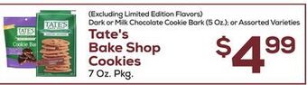 DeCicco & Sons Tate's bake shop cookies 7 oz. pkg. offer