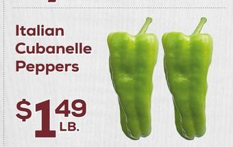 DeCicco & Sons Italian cubanelle peppers offer