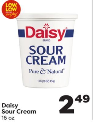 Weis Markets Daisy sour cream offer