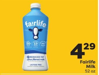 Weis Markets Fairlife milk offer