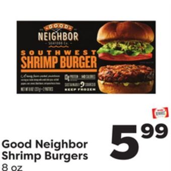 Weis Markets Good neighbor shrimp burgers offer