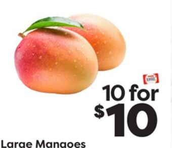 Weis Markets Large mangoes offer