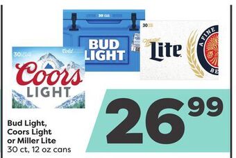 Weis Markets Bud light, coors light or miller lite offer