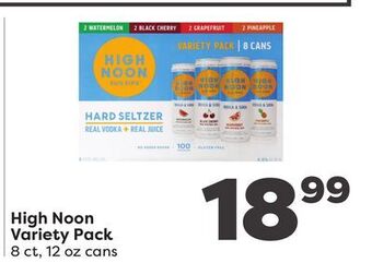 Weis Markets High noon variety pack offer