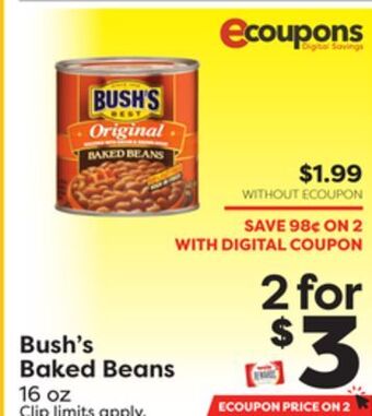Weis Markets Bush's baked beans offer