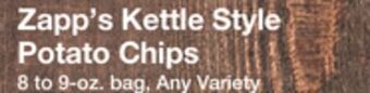 The Fresh Grocer Kettle style potato chips offer