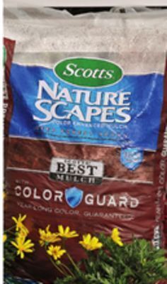 Lowe's Scotts® 1.5-cu ft nature scapes® color enhanced mulch offer