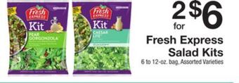 The Fresh Grocer Salad kits offer