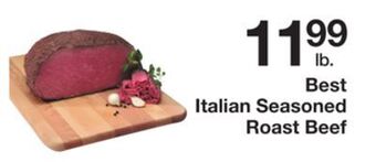 The Fresh Grocer Best italian seasoned roast beef offer