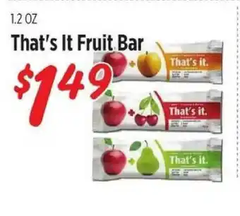 Rouses That's It Fruit Bar offer