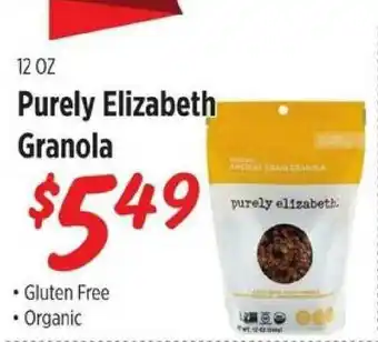 Rouses Purely Elizabeth Granola offer