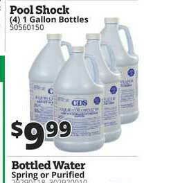 Rural King Pool Shock offer