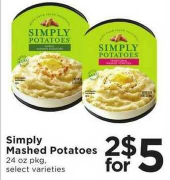 SHOPPERS Simply Mashed Potatoes offer