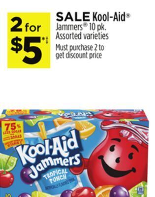 Dollar General Kool-aid® jammers® offer