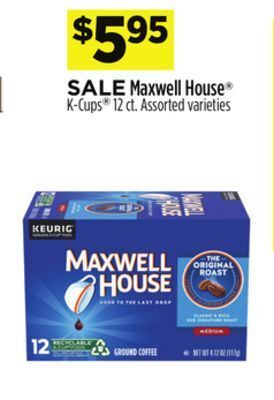 Dollar General Maxwell house® offer