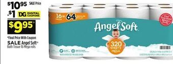 Dollar General Angel soft® bath tissue offer