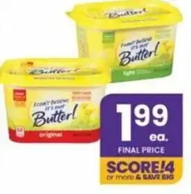 Albertsons I Can't Believe I'ts Not Butter! offer