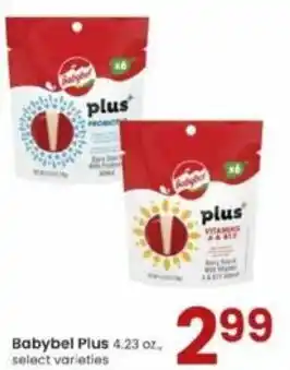 Albertsons Babybel Plus 4.23 oz offer