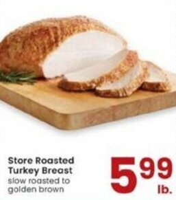 Albertsons Store Roasted Turkey Breast offer