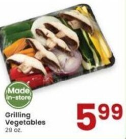 Albertsons Grilling Vegetables 29 oz offer