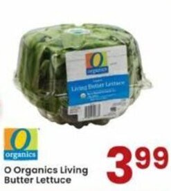 Albertsons O Organics Living Butter Lettuce offer