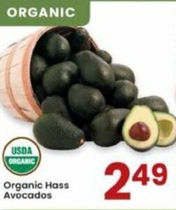 Albertsons Organic Hass Avocados offer