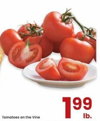 Albertsons Tomatoes on The Vine offer
