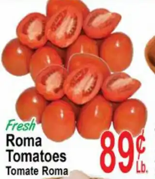 Tresierras Supermarkets Roma Tomatoes Tomate Roma offer