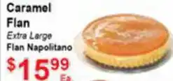 Tresierras Supermarkets Caramel Flan offer