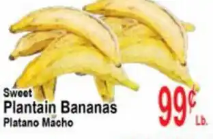 Tresierras Supermarkets Sweet Plantain Bananas offer