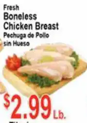 Tresierras Supermarkets Boneless Chicken Breast offer