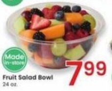 Albertsons Fruit Salad Bowl 24 oz. offer
