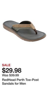 Cabela's Redhead perth toe-post sandals for men offer