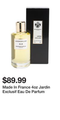 TJ Maxx Made in france 4oz jardin exclusif eau de parfum offer