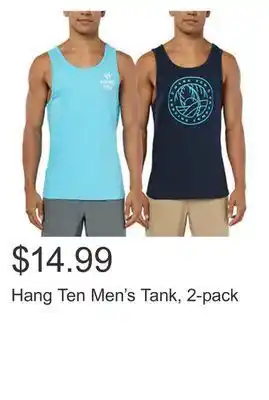 Costco Hang ten men's tank, 2-pack offer