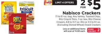 ShopRite Crackers offer