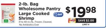 ShopRite Large cooked shrimp offer