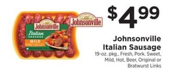 ShopRite Italian sausage offer