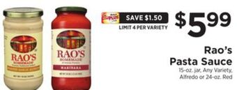 ShopRite Pasta sauce offer