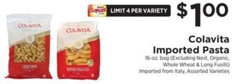 ShopRite Imported pasta offer