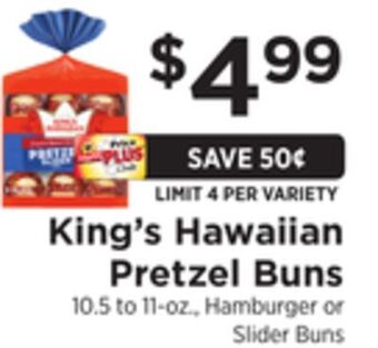 ShopRite Pretzel buns offer