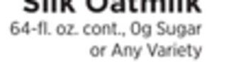 ShopRite Oatmilk offer