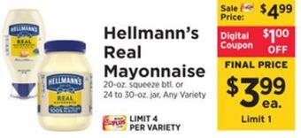 ShopRite Real mayonnaise offer