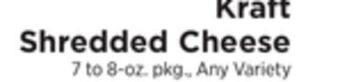 ShopRite Shredded cheese offer