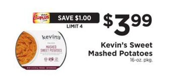 ShopRite Sweet mashed potatoes offer