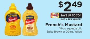 ShopRite Mustard offer