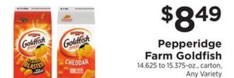 ShopRite Goldfish offer