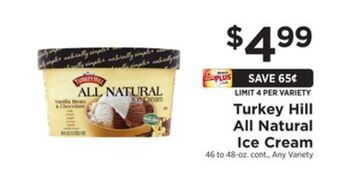 ShopRite All natural ice cream offer