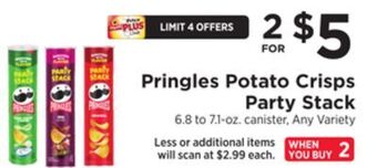 ShopRite Potato crisps party stack offer